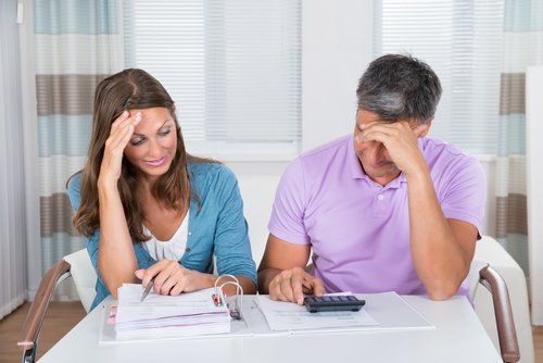 couple considers filing for bankruptcy