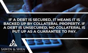 secured debt
